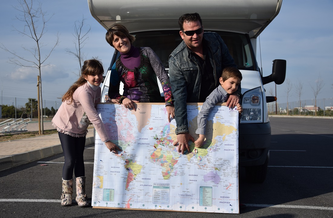 Una familia en autocaravana – Entrevista de viajes