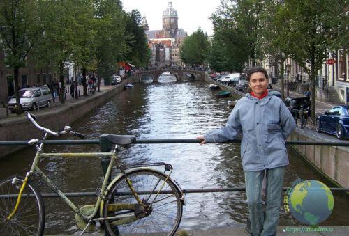 Nuria en Amsterdam, Holanda