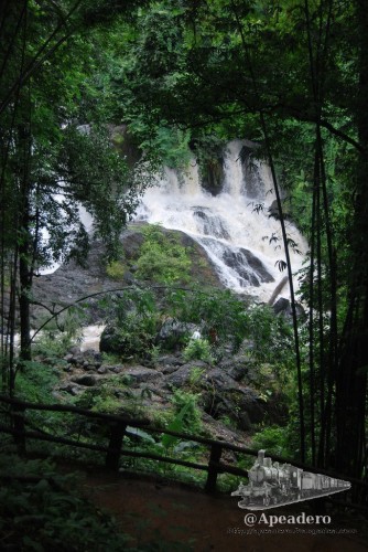 Las cataratas de Pa Sau enclavadas en medio de un bosque son un espectáculo maravilloso.