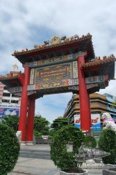 Bangkok está repleto de templos, pagodas y otras construcciones sugerentes.