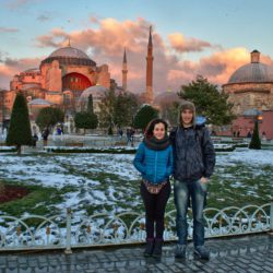 La pareja nómada en Estambul