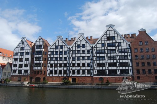 Arquitectónicamente Gdansk es muy bonita.