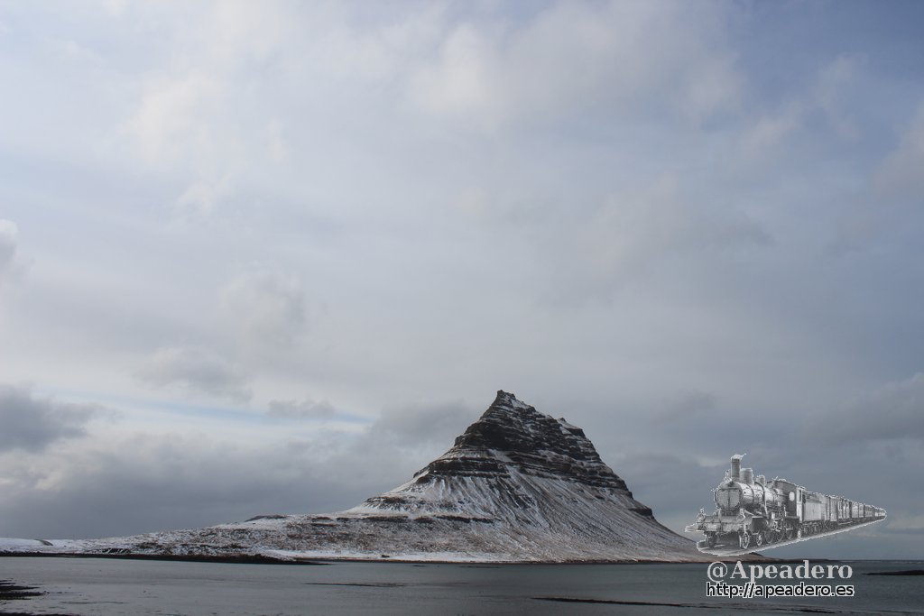 Fotográficamente uno de los elementos más esperados de la península de Snæfellsnes fue Kirkjufell, pero a mi no me pareció para tanto.