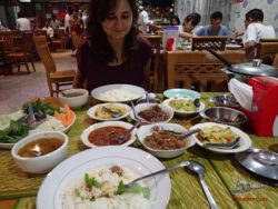 La comida en un viaje a Birmania