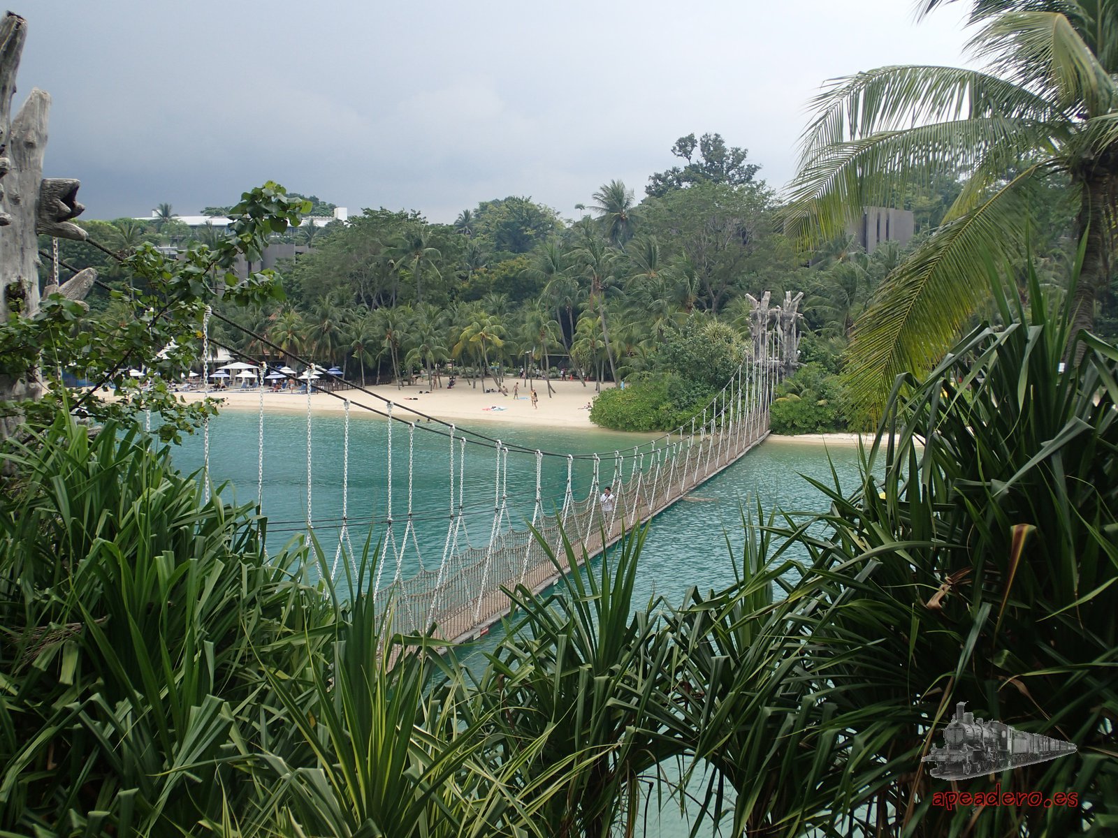 La playa de Sentosa es también una cosa gratuita en Singapur